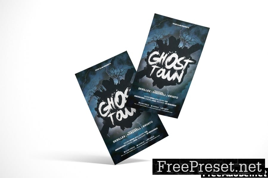 Ghost Town Flyer