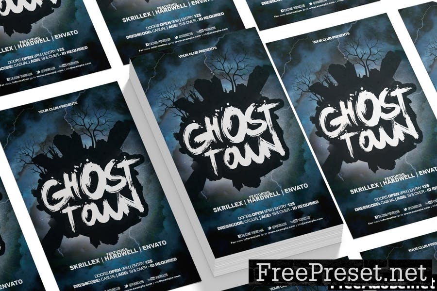 Ghost Town Flyer