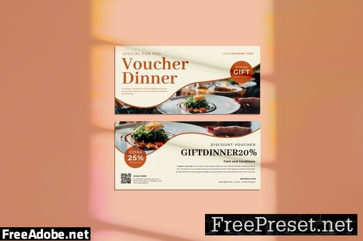 Gift Dinner Voucher U7XPJ2P