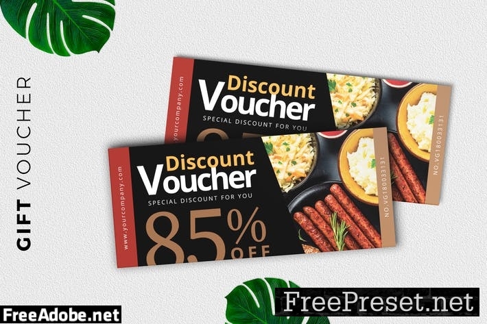 Gift Voucher Card Promotion 6FZ6TYL