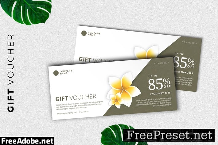 Gift Voucher Card Promotion SVMBLL4