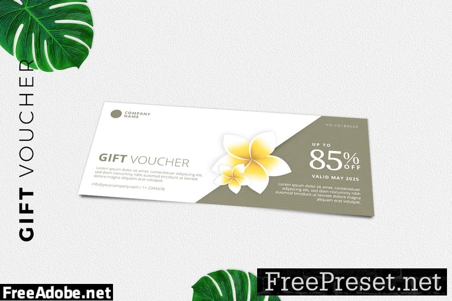 Gift Voucher Card Promotion