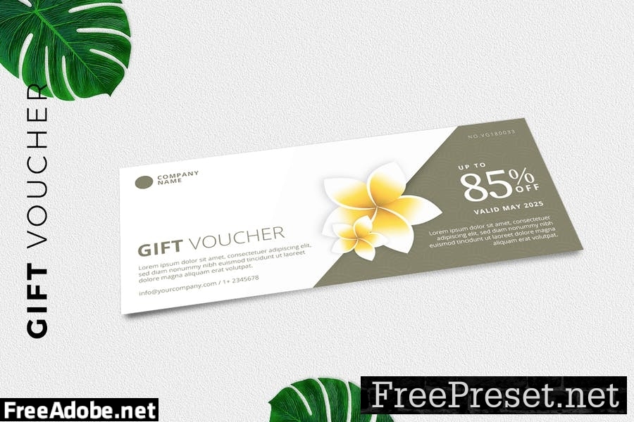 Gift Voucher Card Promotion