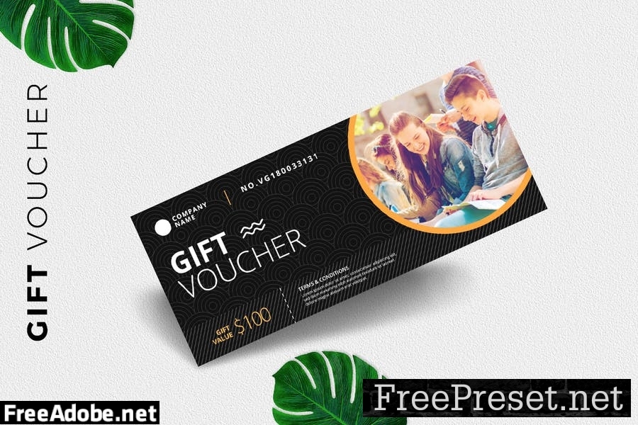 Gift Voucher Card Promotion