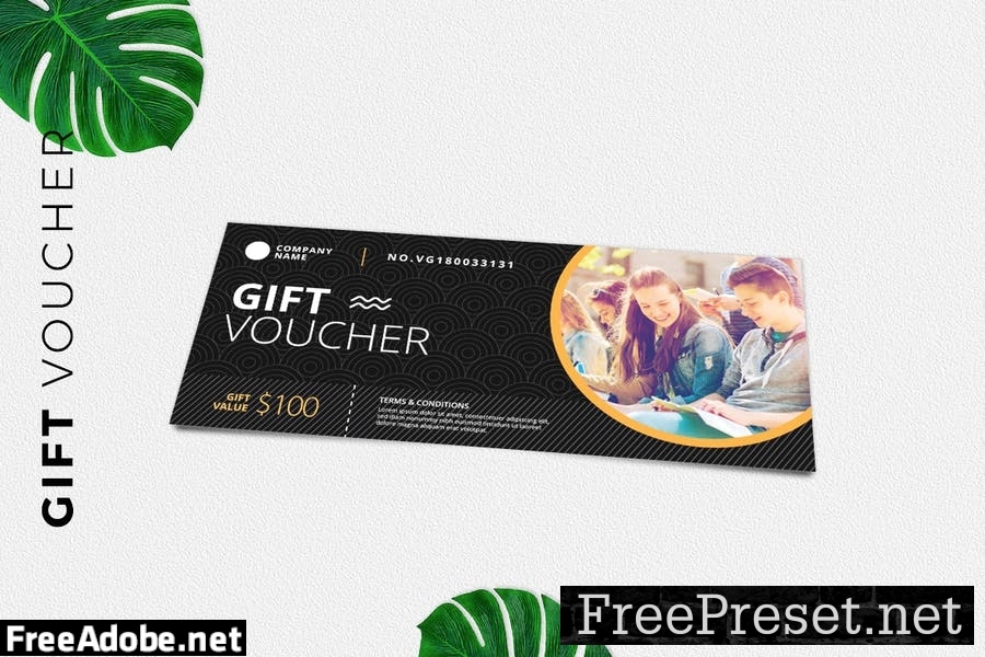 Gift Voucher Card Promotion