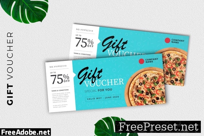 Gift Voucher Card Promotion BQKPENT