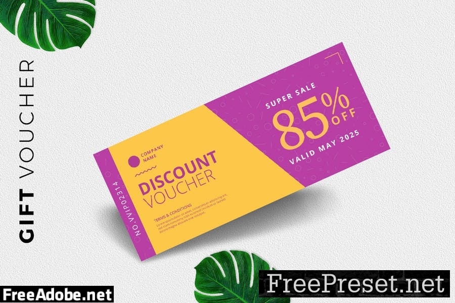 Gift Voucher Card Promotion