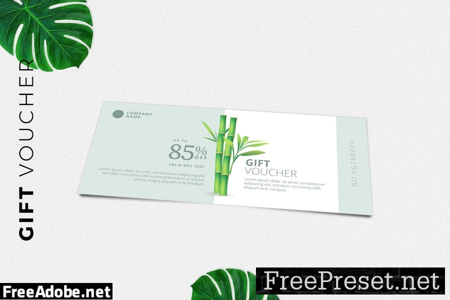 Gift Voucher Card Promotion