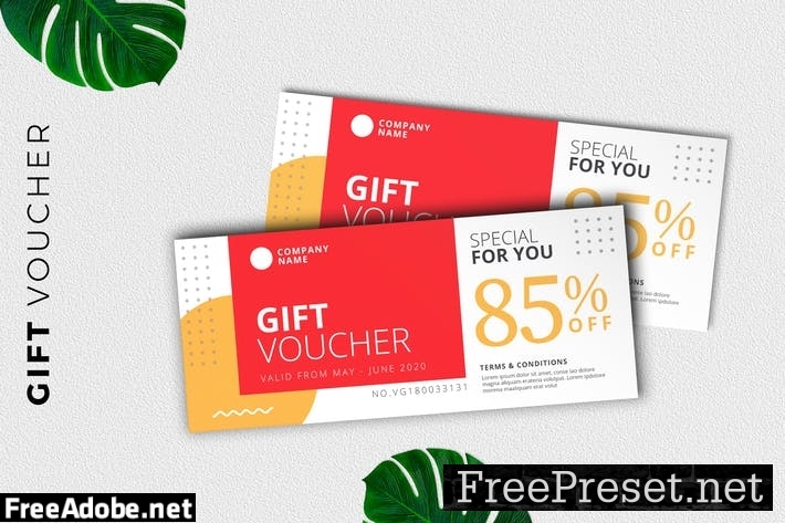 Gift Voucher Card Promotion LTT3QBY