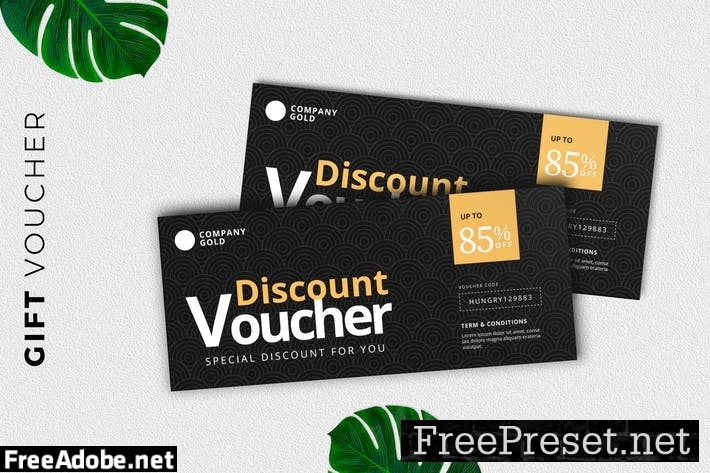 Gift Voucher Card Promotion NW99L9U