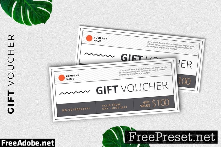 Gift Voucher Card Promotion 2UUKKW4