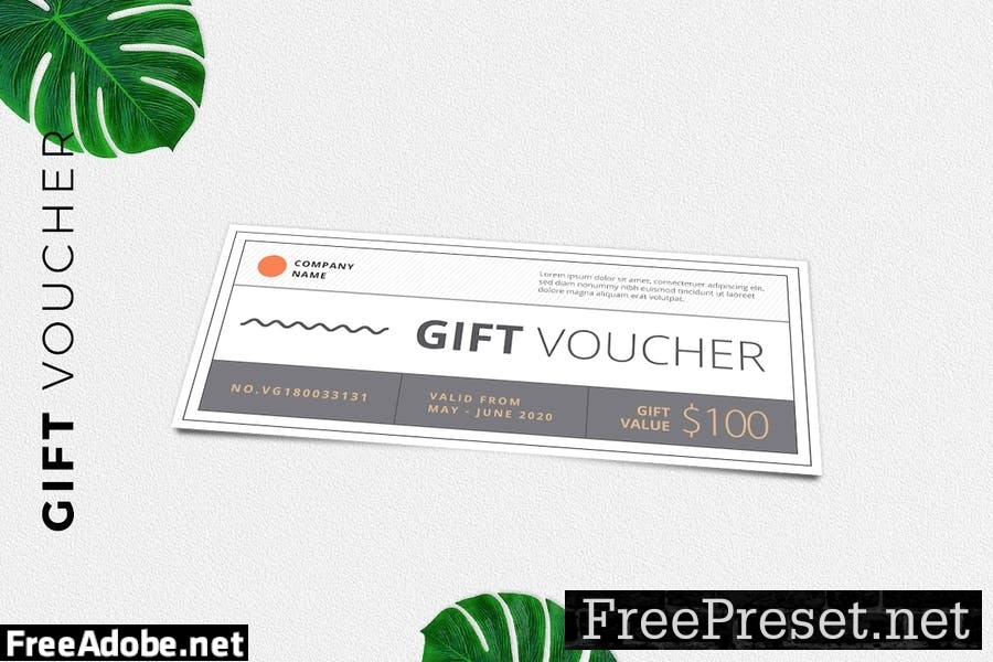 Gift Voucher Card Promotion