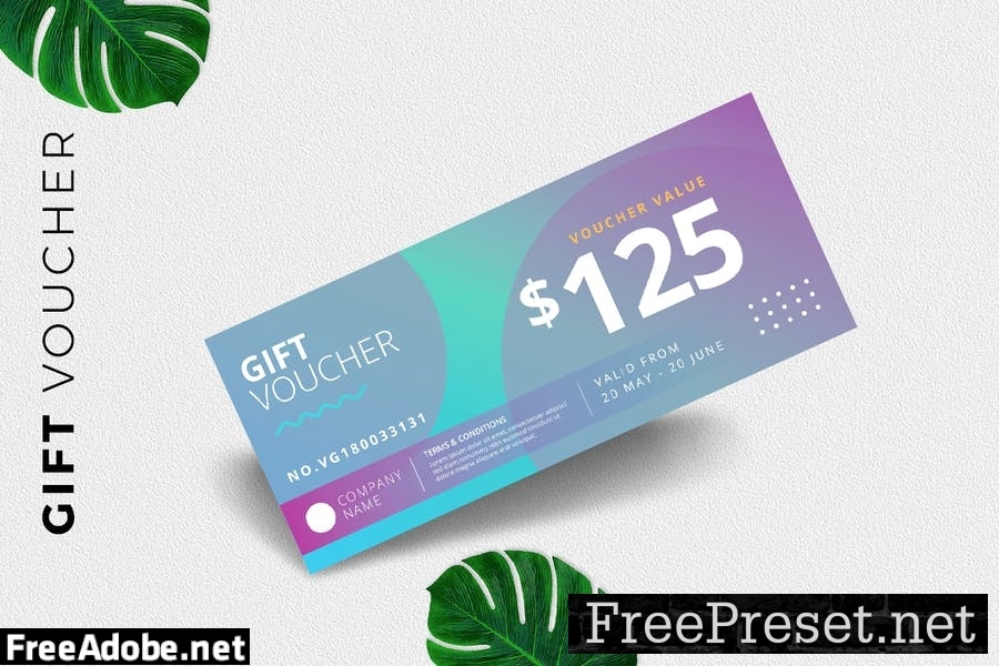 Gift Voucher Card Promotion