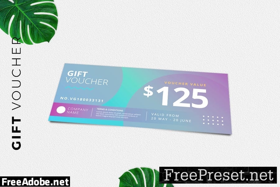 Gift Voucher Card Promotion