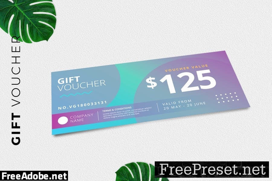 Gift Voucher Card Promotion