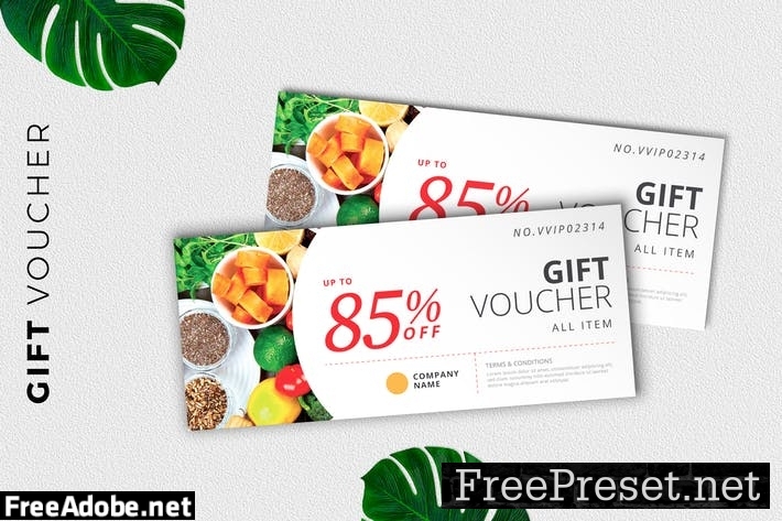 Gift Voucher Card Promotion 82VRNLQ