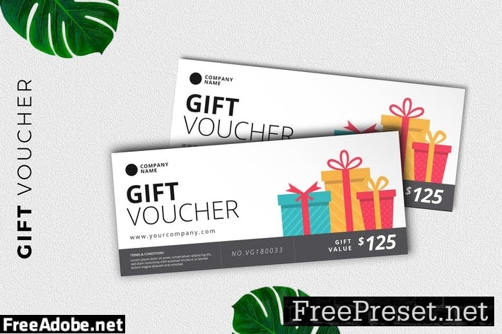 Gift Voucher Card Promotion AN8RERL