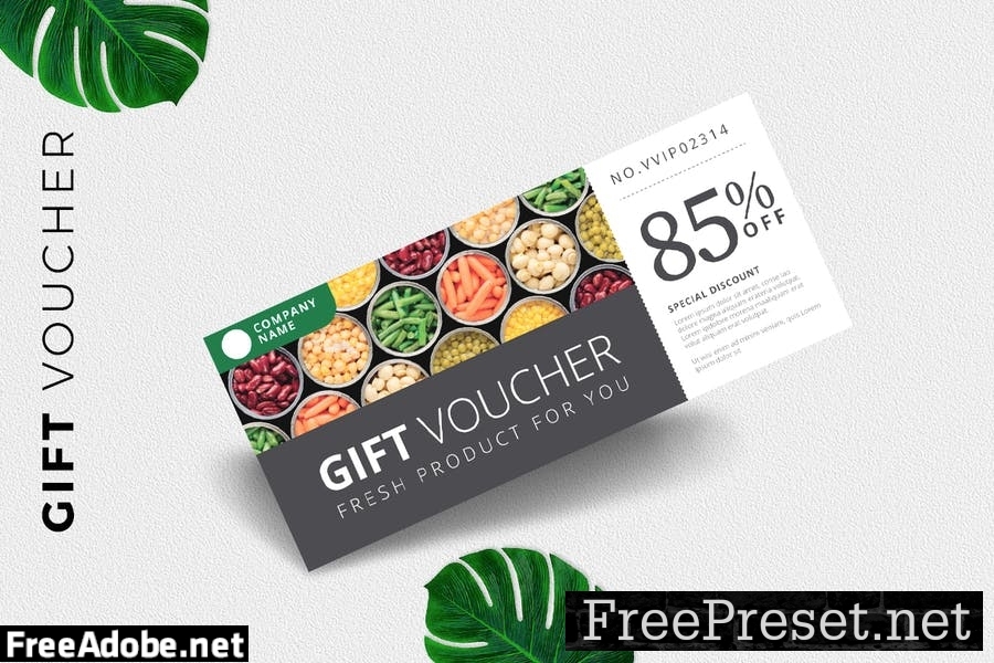 Gift Voucher Card Promotion C48AQFL