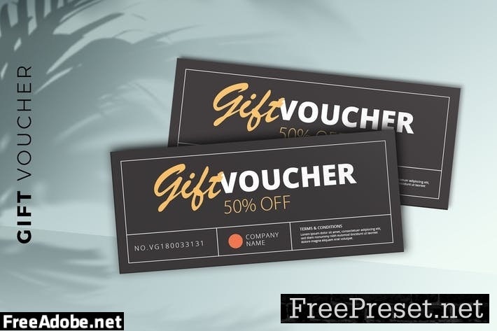 Gift Voucher Card Promotion C9PYW4N