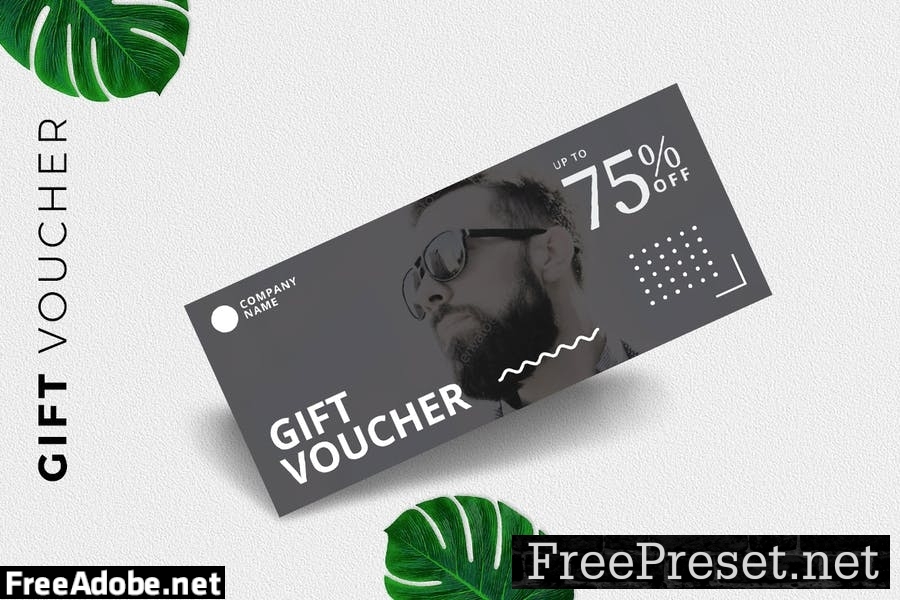 Gift Voucher Card Promotion DJ7F27U