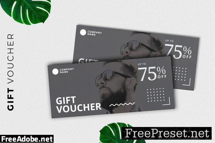 Gift Voucher Card Promotion DJ7F27U