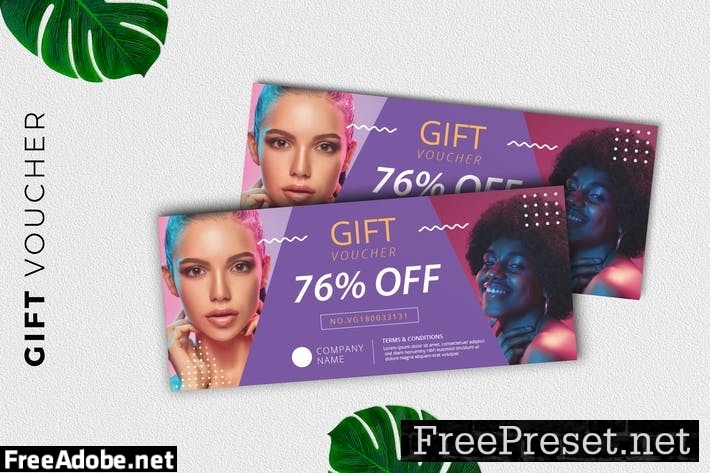 Gift Voucher Card Promotion DR4AYC7