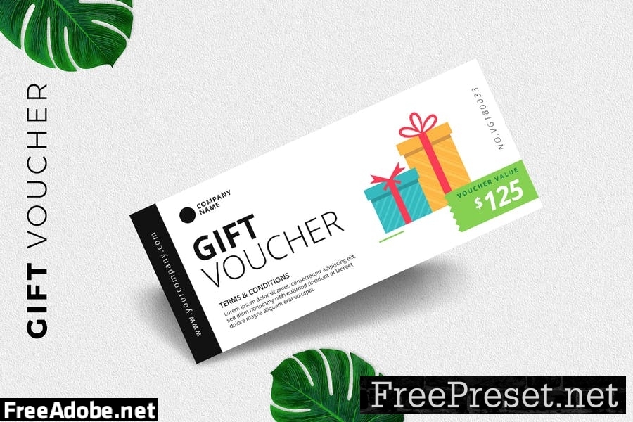 Gift Voucher Card Promotion GYBE8FK