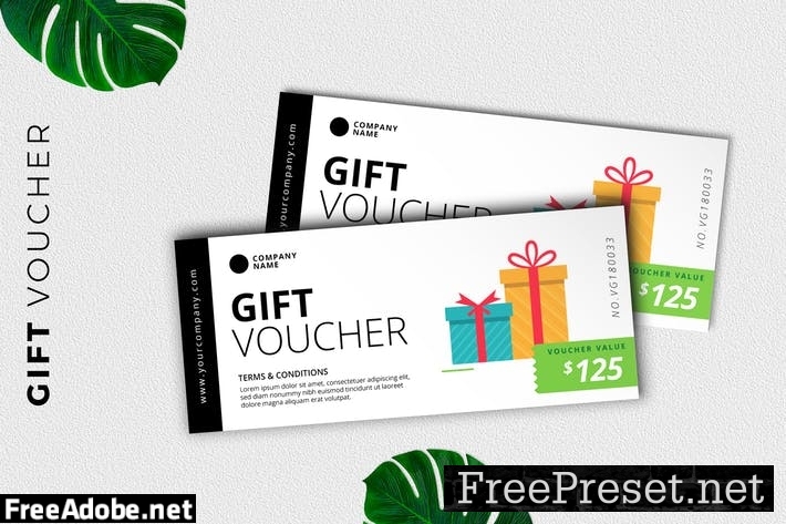 Gift Voucher Card Promotion GYBE8FK