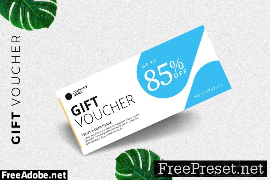 Gift Voucher Card Promotion RQA6GG8