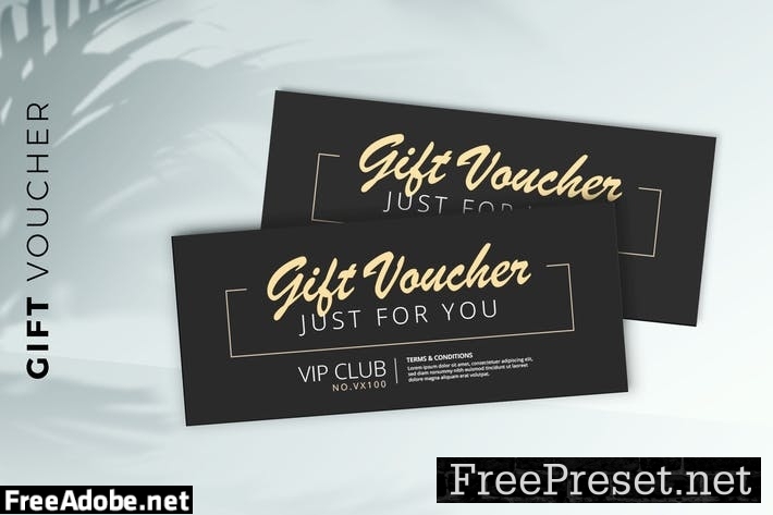 Gift Voucher Card Promotion SPMWQKK