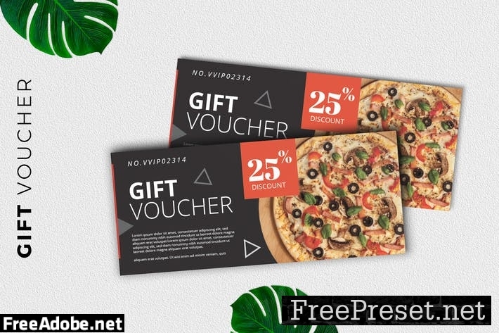 Gift Voucher Card Promotion FT7S538