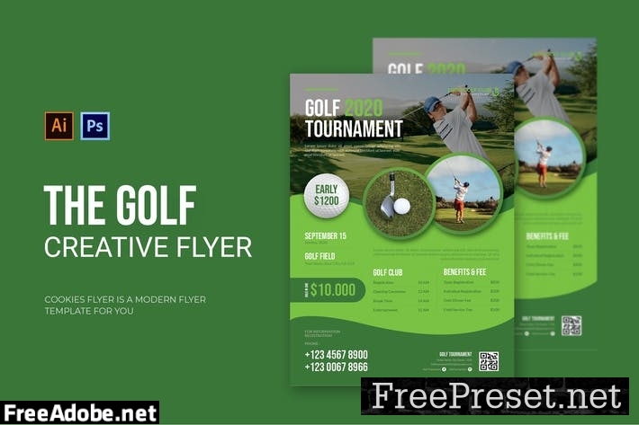 Golf - Flyer P6Q7W98