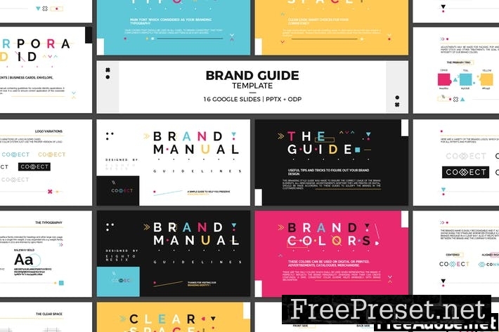 Google Slides Brand Guidelines Template NH3VS6