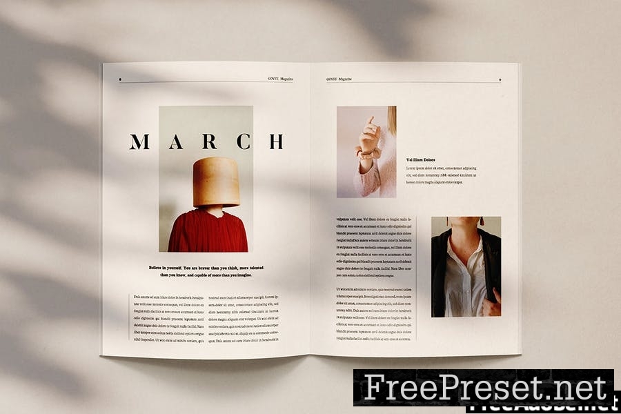 Govfy - Fashion Magazine Template CV6WYA4