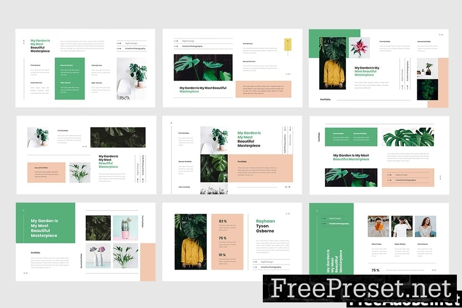 Govvi- Exotic Plant Presentation Template