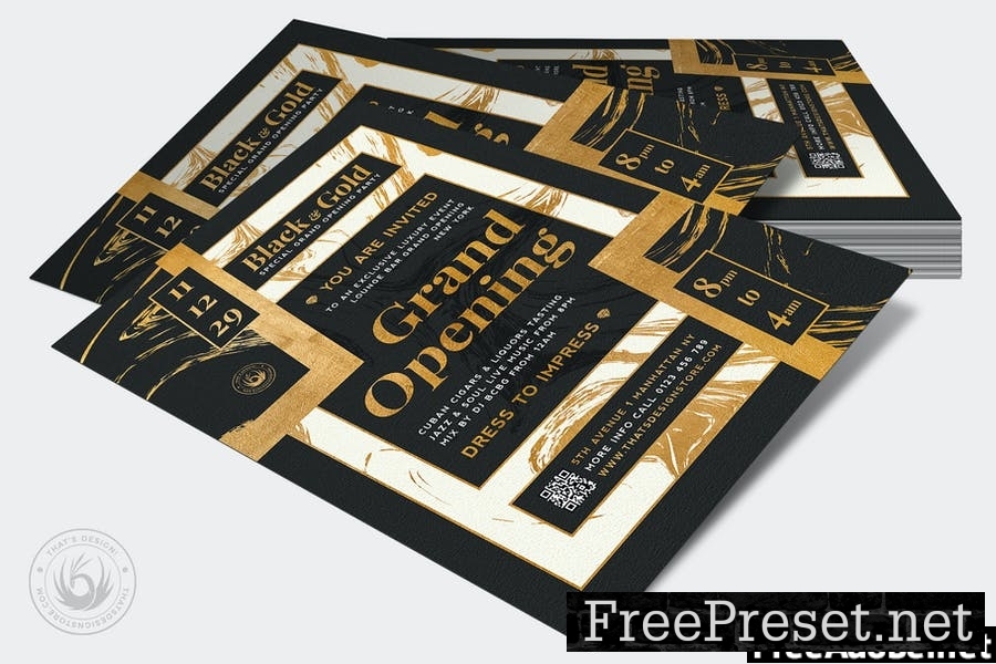 Grand Opening Flyer Template V3