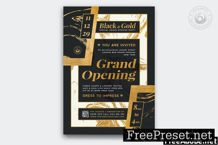 Grand Opening Flyer Template V3 Z3YPPFS