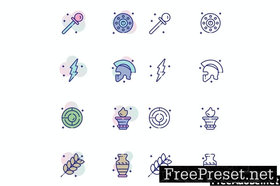 Greek Mythology Icon Pack