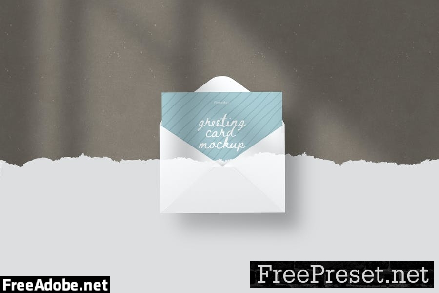 Greeting Card Mockup GTENPEG