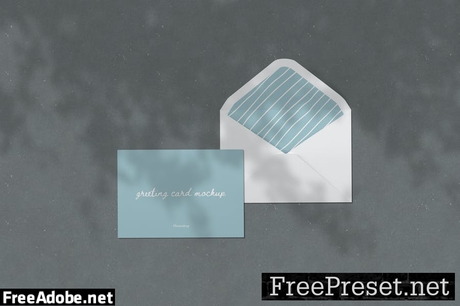 Greeting Card Mockup YCZM2KK