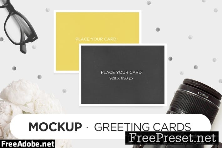 Greeting Card Mockups 36LTT3