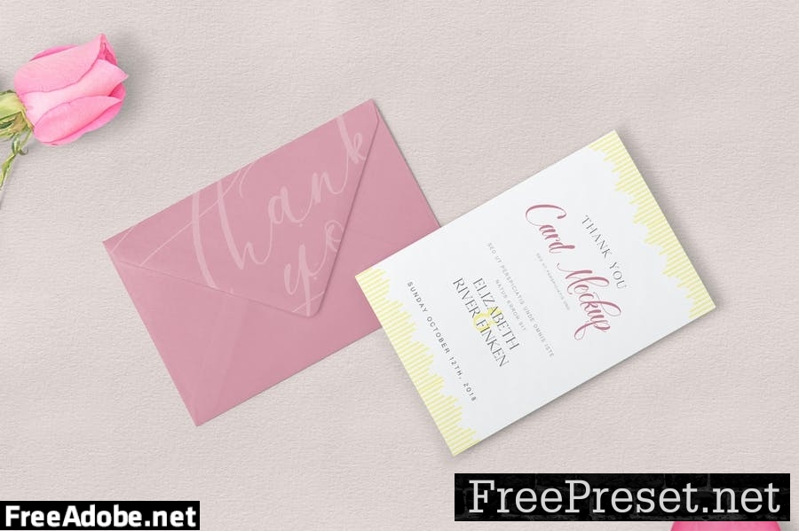 Greeting Card Mockups C95ZRX