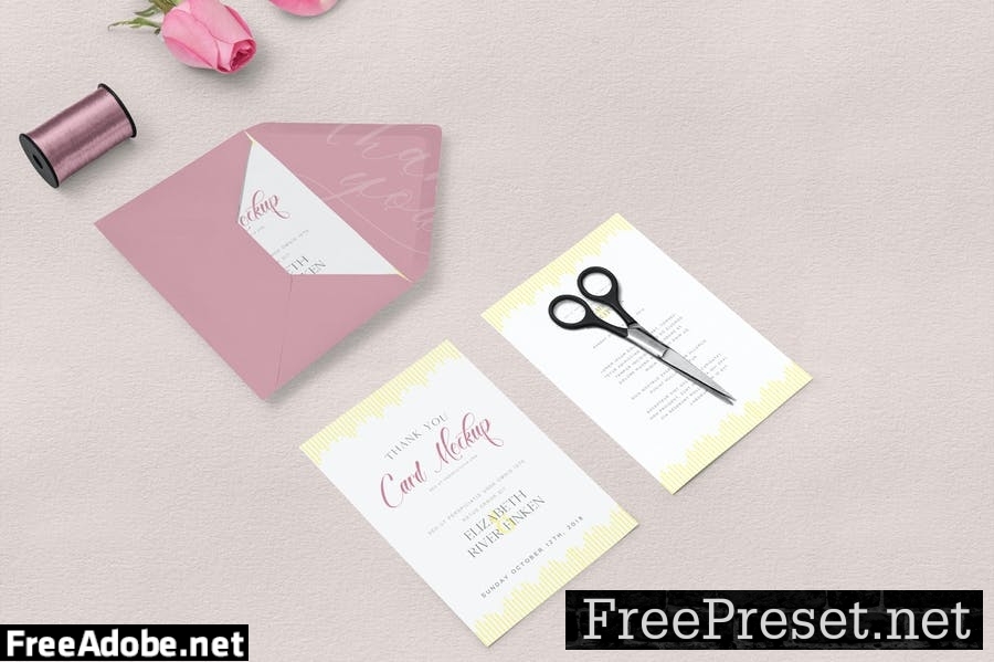 Greeting Card Mockups C95ZRX