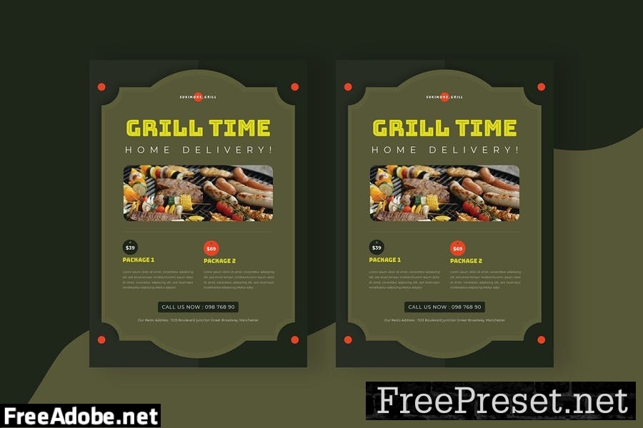 Grill Time | Flyer