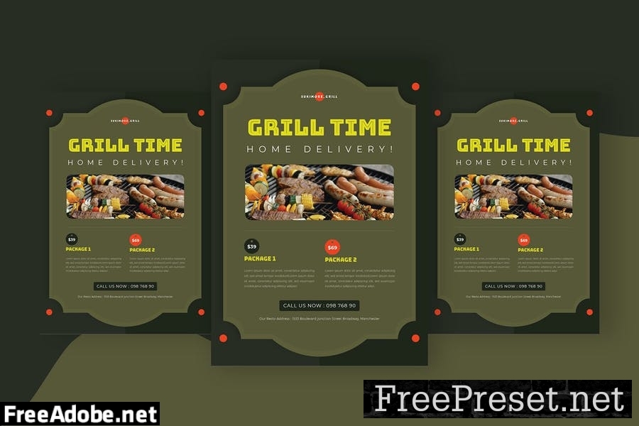 Grill Time | Flyer