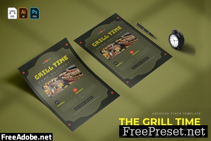 Grill Time | Flyer TKUQY2Z