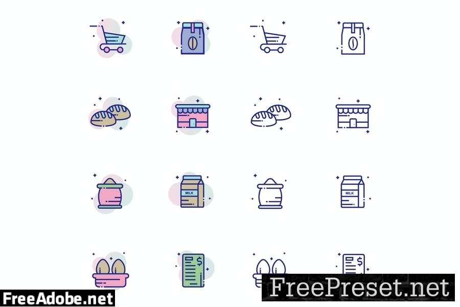 Grocery Icon Pack L4W5J2Z