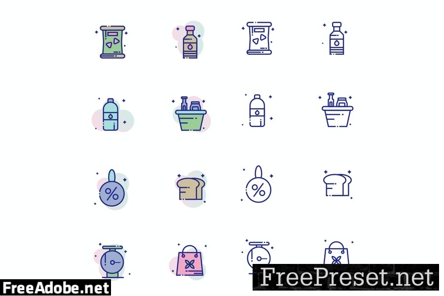 Grocery Icon Pack L4W5J2Z