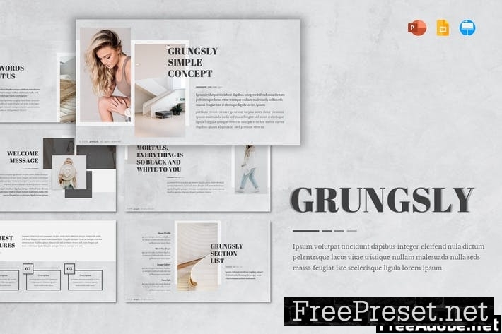 Grungsly - Presentation Template R3NUZH7