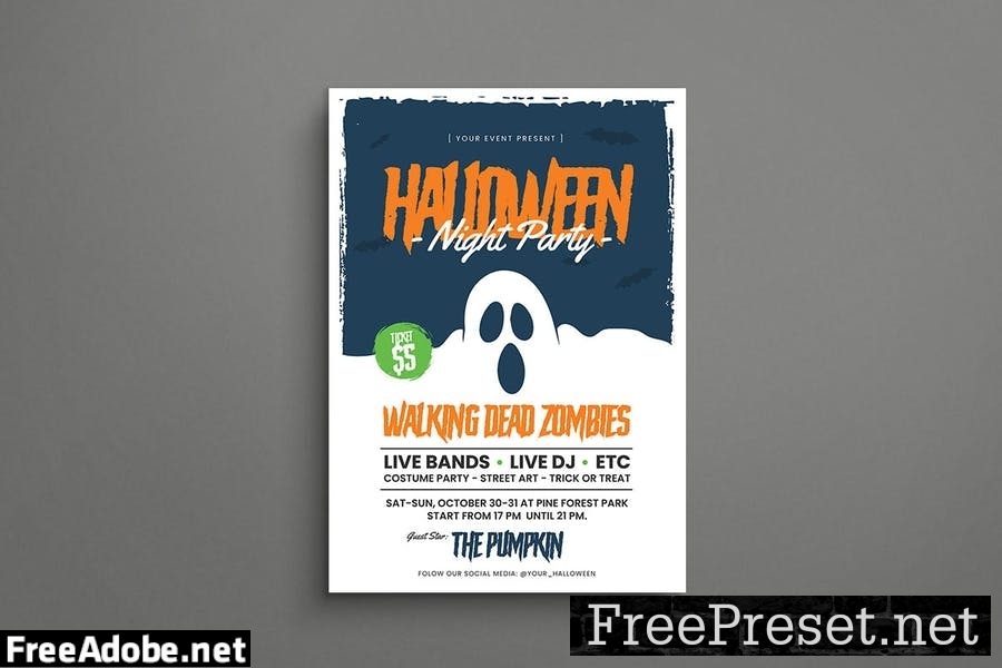 Halloween Flyer 4QBLC7L